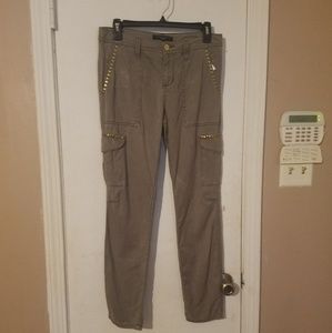 Anthropologie Sanctuary studded cargo pants sz 25